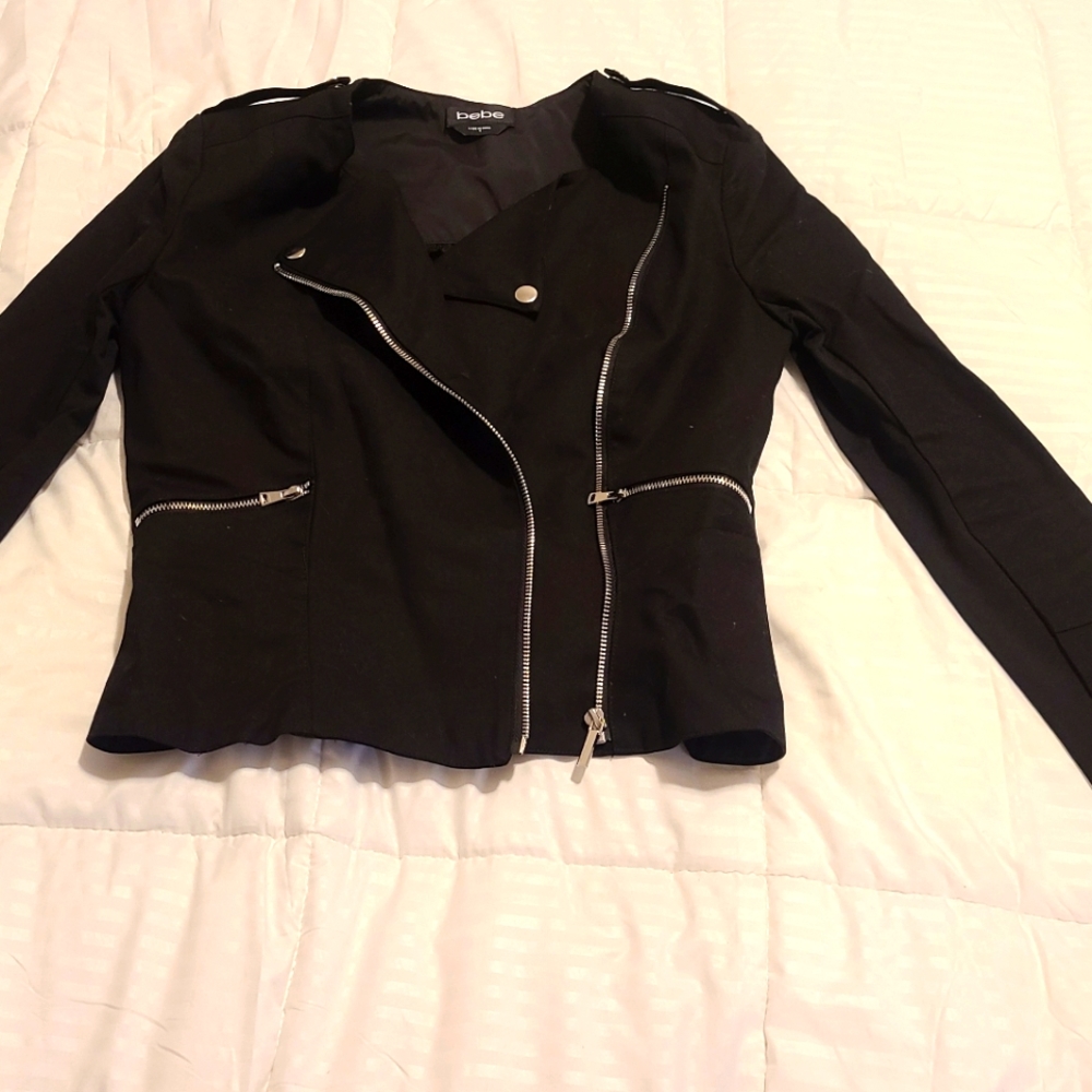 Bebe Black Jacket